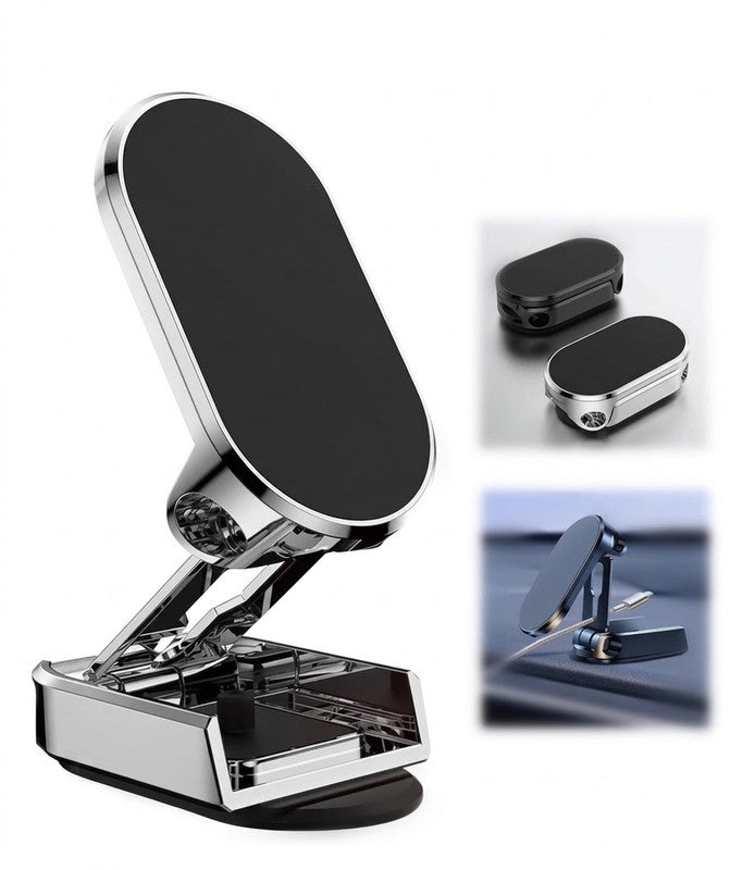 Support téléphone magnétique GlowUp vue détaillée du mécanisme de fixation