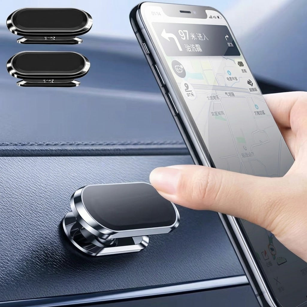 Support téléphone magnétique pour voiture GlowUp fixé sur tableau de bord